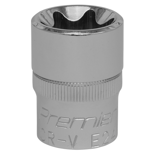 TRX-Star* Socket E24 1/2"Sq Drive (SET014) TRX-Star* Socket E24 1/2"Sq Drive (SET014)