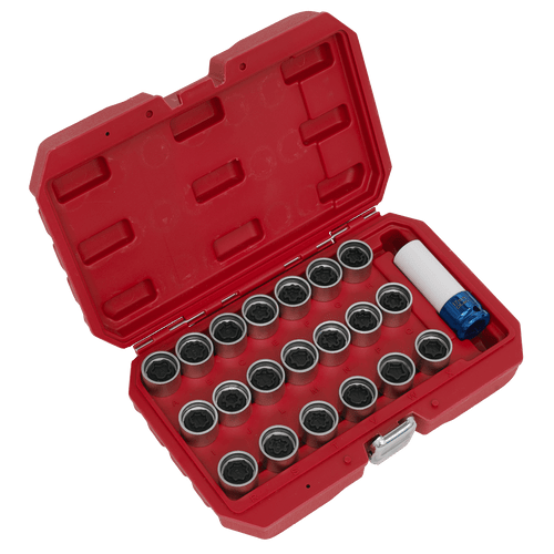 Locking Wheel Nut Key Set 21pc - Audi (SX218)