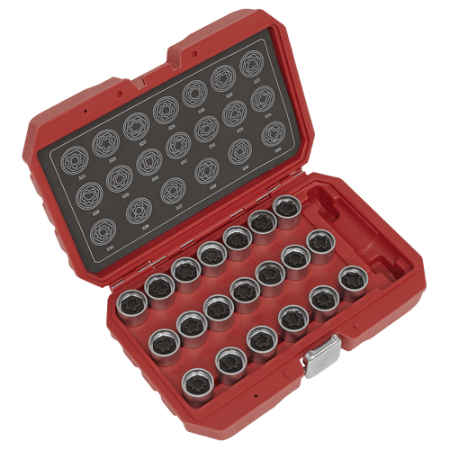 Locking Wheel Nut Key Set 20pc - VAG (SX219)