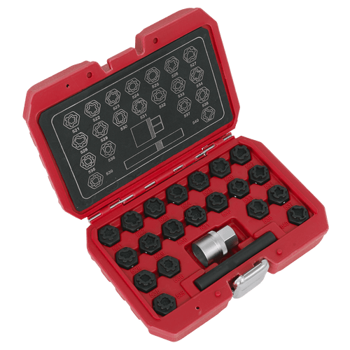 Locking Wheel Nut Key Set 22pc - VAG (SX220)