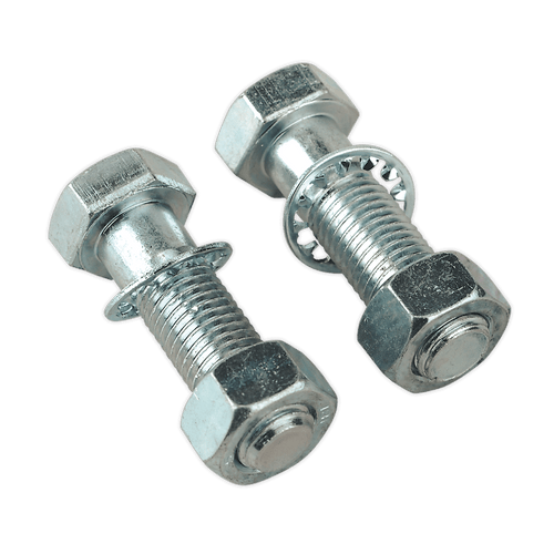 Tow-Ball Bolts & Nuts M16 x 55mm Pack of 2 (TB27)