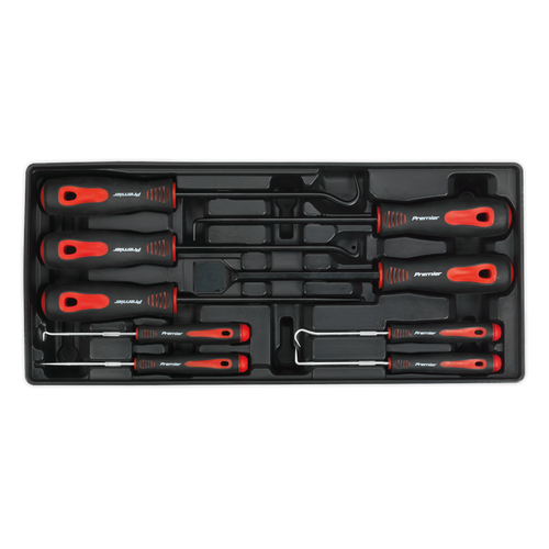 Tool Tray with Scraper & Hook Set 9pc (TBT23)