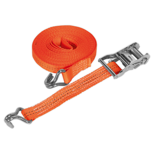 Ratchet Tie Down 35mm x 8m Polyester Webbing 2000kg Breaking Strength (TD2008J)