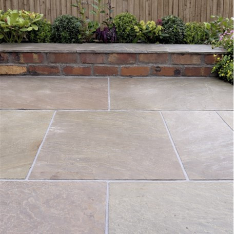 Natural Stone Raj Sandstone Patio Calibrated
