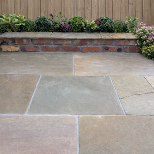 Natural Stone Rippon Buff Paving
