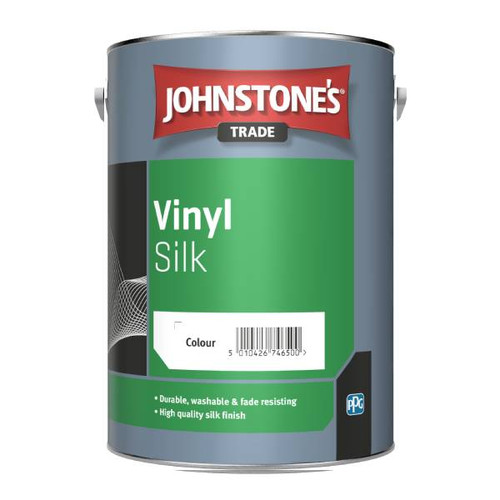 Johnstones Trade Vinyl Silk 5L | Brilliant White