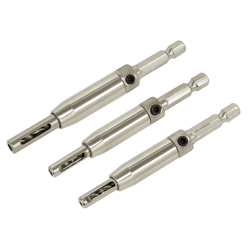 Sealey Hinge Drill Set 3pc