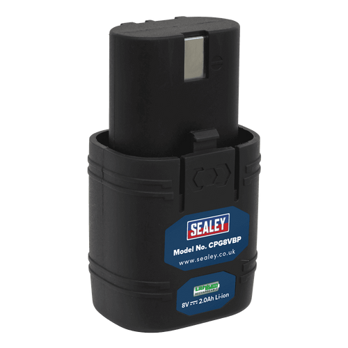 Sealey Power Tool Battery 8V 2Ah Lithium-ion for CPG8V