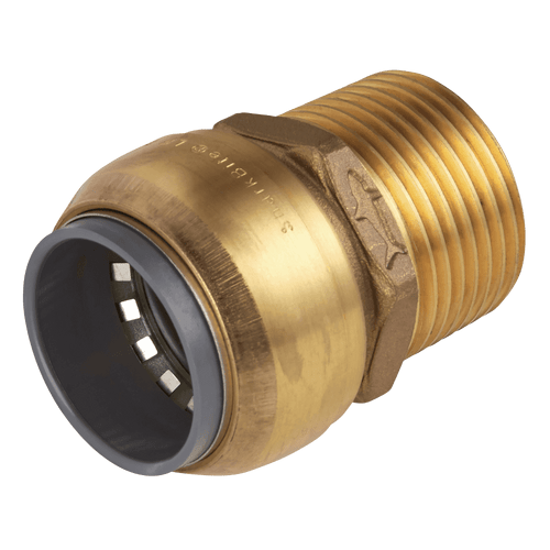 Sealey Straight Adaptor ¯28mm x 1"BSPT Brass