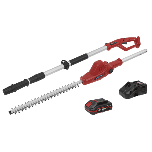 Sealey Cordless Telescopic Hedge Trimmer Kit 20V 2Ah SV20 Series