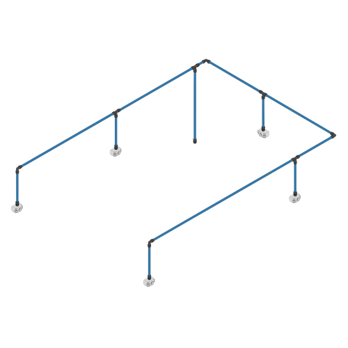 Sealey Speedfit¨ 36m 5-Drop Air Supply System Kit