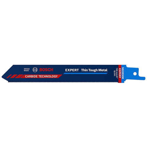 Bosch S922EHM Expert Thin Metal Reciprocating Blade 150mm