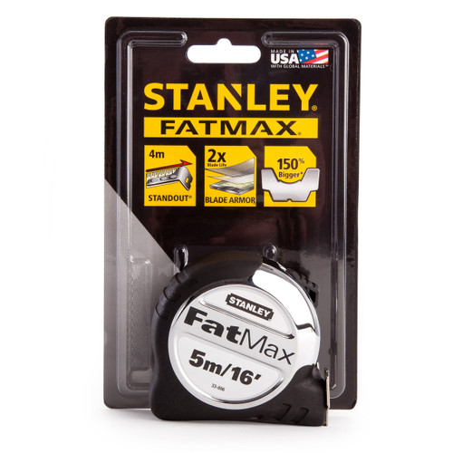 Stanley 533886 FatMax Xtreme Metric/Imperial Tape Measure with Blade