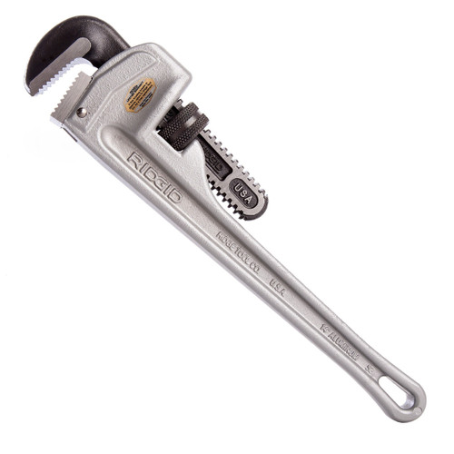 Ridgid Model 814 Aluminium Straight Pipe Wrench 14 Inch / 350mm