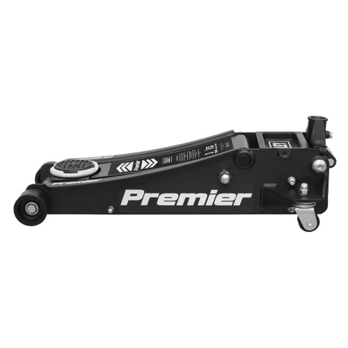 Sealey Premier Trolley Jack 3 Tonne & Axle Stands (Pair) 3 Tonne per Stand Combo (3040ABCOMBO)
