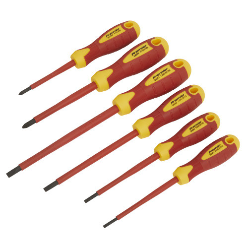 Sealey Screwdriver Set 6pc VDE Approved (AK6130) Sealey Screwdriver Set 6pc VDE Approved (AK6130)