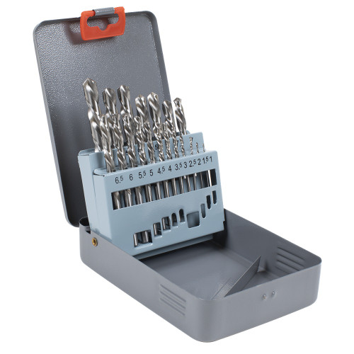 Sealey Left-Hand Spiral Drill Bit Set 19pc (AK8190) Sealey Left-Hand Spiral Drill Bit Set 19pc (AK8190)
