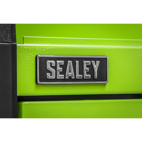 Sealey 4 Drawer Push-to-Open Topchest with Ball-Bearing Slides - Green (APPD4G)