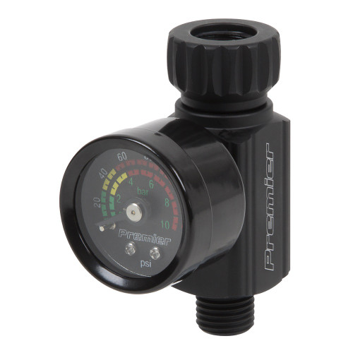 Sealey On-Gun Air Pressure Regulator/Gauge with Glass Lens (AR02)