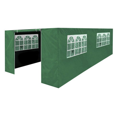 Sealey Dellonda Premium Side Walls/Doors/Windows for Gazebo/Marquee, Fits 3 x 6m Models - Dark Green (DG156) Sealey Dellonda Premium Side Walls/Doors/Windows for Gazebo/Marquee, Fits 3 x 6m Models - Dark Green (DG156)