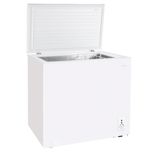 Sealey Baridi Freestanding Chest Freezer, 142L Capacity, Garages and Outbuilding Safe, -12 to -24°C Adjustable Thermostat with Refrigeration Mode, White (DH120)
