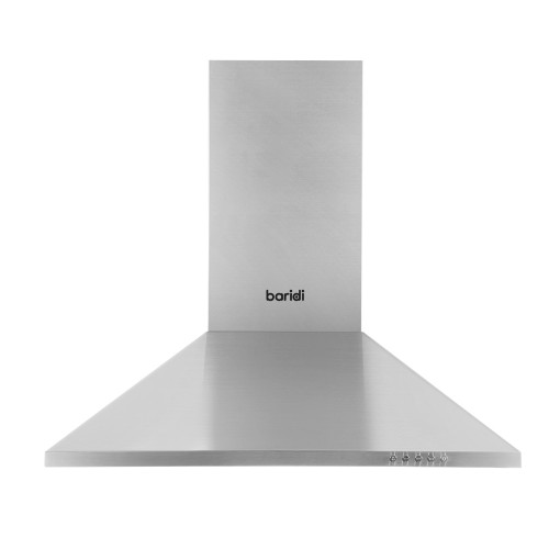 Sealey Baridi 60cm Chimney Style Cooker Hood with Carbon Filters, Stainless Steel (DH126)