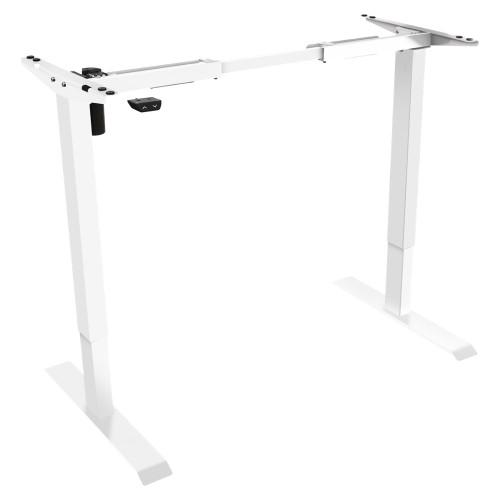 Sealey Dellonda Electric Adjustable Standing Desk Frame, 70kg Capacity, White, Quiet (DH64)