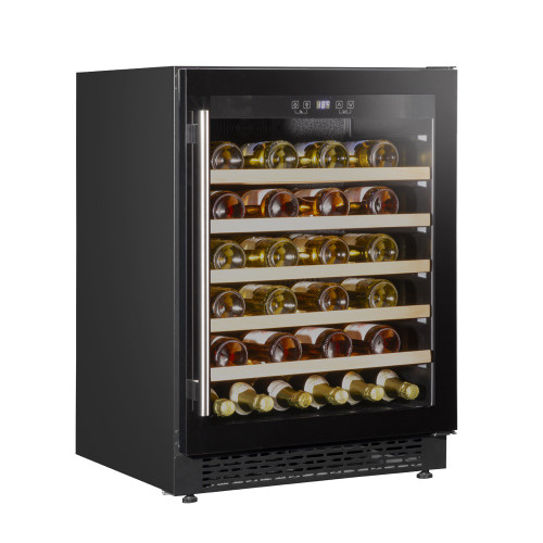Sealey Baridi 54 Bottle Wine Cellar Fridge with Digital Touch Screen Controls, Black (DH78)
