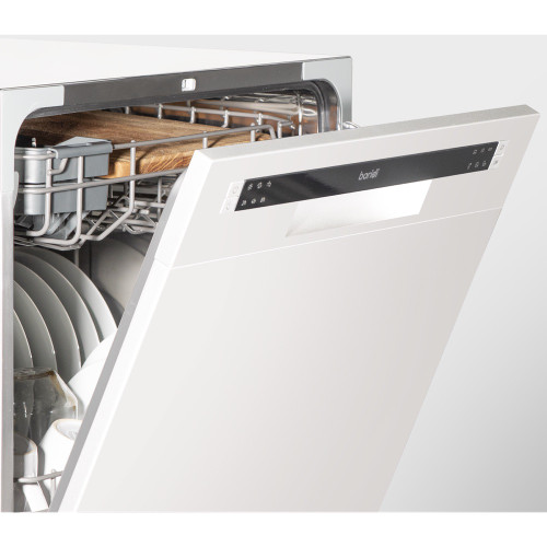 Sealey Baridi Compact Tabletop Dishwasher 8 Place Settings, 6 Programmes, Low Noise, 8L Cycle, Start Delay - White (DH86)