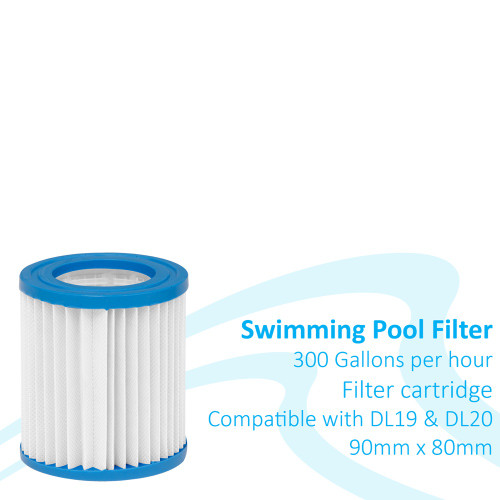 Sealey Dellonda Swimming Pool Filter Cartridge, Use For DL19 & DL20 (DL35)