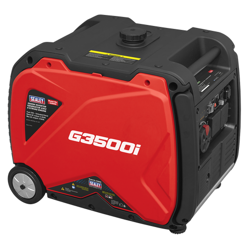 Sealey 3500W Inverter Generator 230V - 4-Stroke Engine (G3500I)