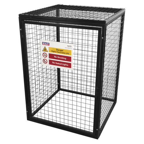 Sealey Safety Cage - 4 x 47kg Gas Cylinders (GCSC447)