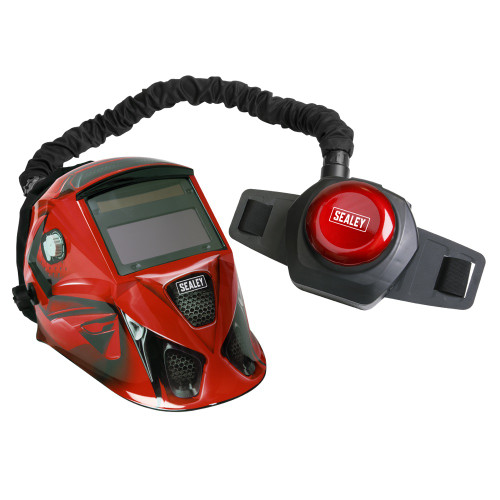 Sealey Welding Helmet with TH2 Powered Air Purifying Respirator (PAPR) Auto Darkening (PWH617)