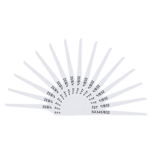 Sealey 74mm Air Saw Blade 32tpi - Pack of 15 (SA345/B3215) Sealey 74mm Air Saw Blade 32tpi - Pack of 15 (SA345/B3215)