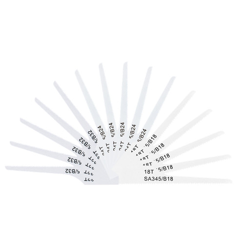 Sealey 74mm Air Saw Blades Mixed - Pack of 15 (SA345MIX) Sealey 74mm Air Saw Blades Mixed - Pack of 15 (SA345MIX)