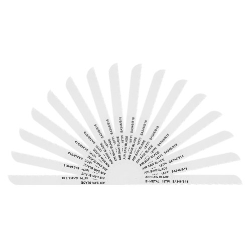 Sealey 141mm Air Saw Blade 18tpi - Pack of 15 (SA346/B1815) Sealey 141mm Air Saw Blade 18tpi - Pack of 15 (SA346/B1815)