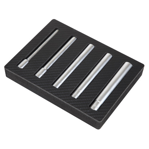 Sealey Extra-Deep Socket Set 5pc 8, 10, 12, 13, 14mm 3/8"Sq Drive (SX814)