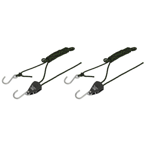 Sealey Parts Hanger/Tie Down Ratchet 2m with S-Shaped Hooks - Pack of 2 (VS0118)