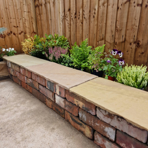 Raj Sandstone Coping (600 x 290mm) Raj Sandstone Coping (600 x 290mm)