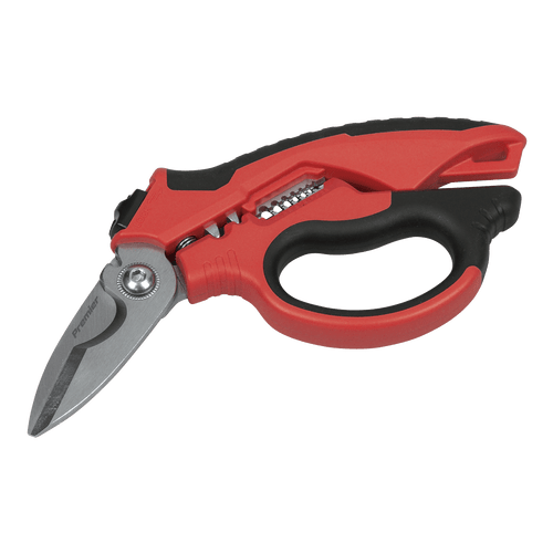 Sealey Heavy-Duty Electrician's Angled Shears 200mm 3-In-1 (AK8527)