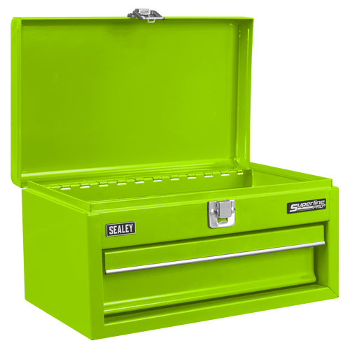Sealey Superline Pro Mini Toolbox with Drawer - Green (APMTB3)