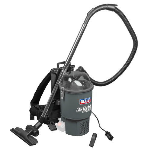 Sealey SV20 Series Backpack Vacuum Cleaner 40V - Body Only (CP40VBV)