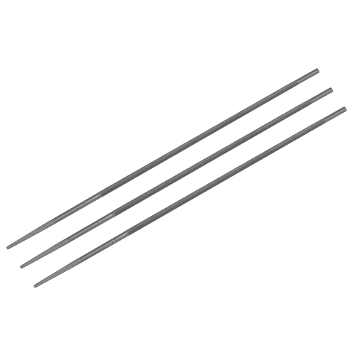 Sealey Chainsaw Sharpening File Guide Files 4mm - Pack of 3 (CS03)