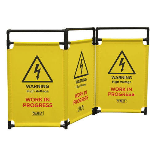 Sealey Folding Safety Barrier for Hybrid/Electric Vehicles (EV20)