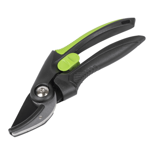 Sealey Anvil Secateurs with Soft Grip Handle, Safety Lock & Carbon Steel Blade, 208mm (GTSG002)