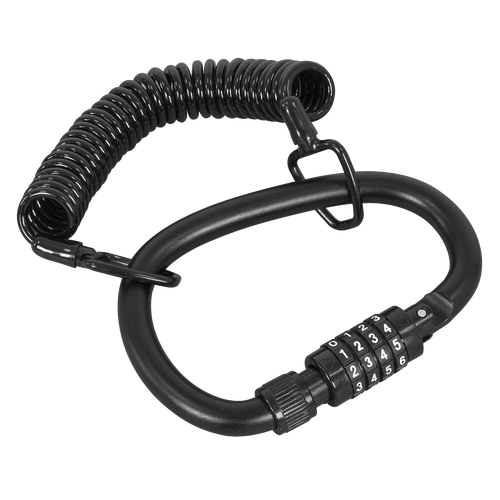Sealey Helmet/Gear Lock with Cable (HGL02)