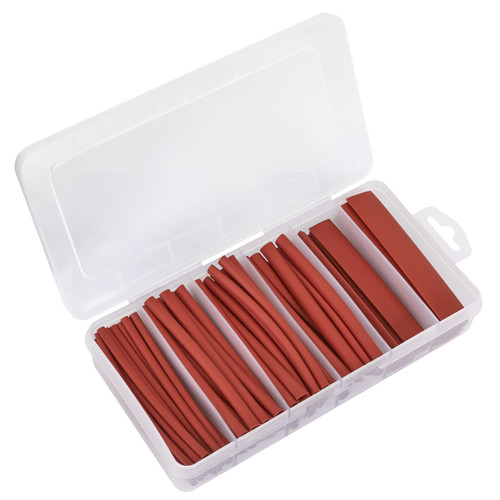 Sealey Heat Shrink Tubing Assortment 100mm 95pc - Red (HST100R)
