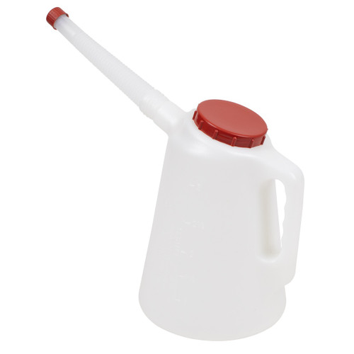Sealey Oil Container with Red Lid & Flexible Spout 3L (JDL3R)