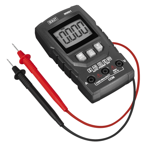 Sealey Auto-Ranging Digital Multimeter 6-Function (MM01)