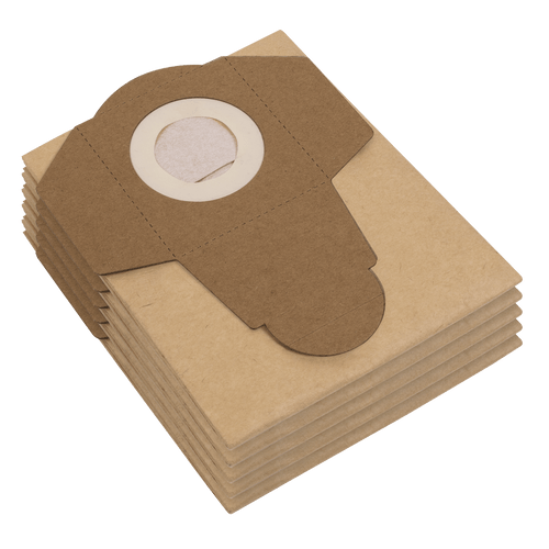 Sealey Dust Collection Bag for PC300 Series - Pack of 5 (PCU04)